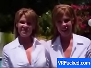 Milf Twins Gets Hardcore Fucked and Cumshot