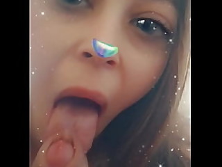 snap chat 18 year old sucking cock